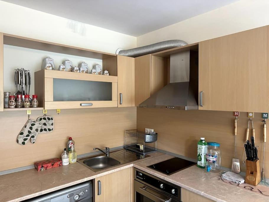 Spacious Fully Furnished Studio In Kavarna Apart Hotel Exteriör bild